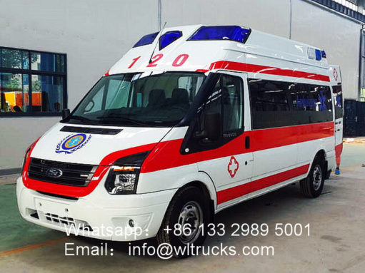 intensive care ambulance vehicle