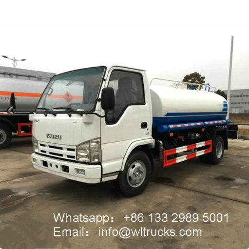 isuzu water truck