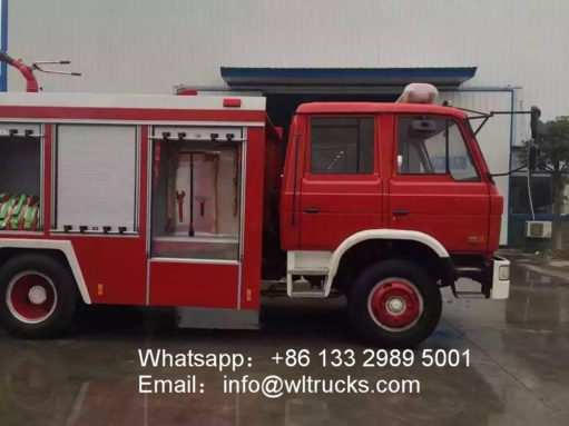 jet fire fighting truck