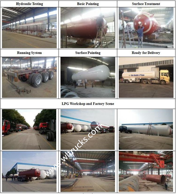 lpg trailer Production Process