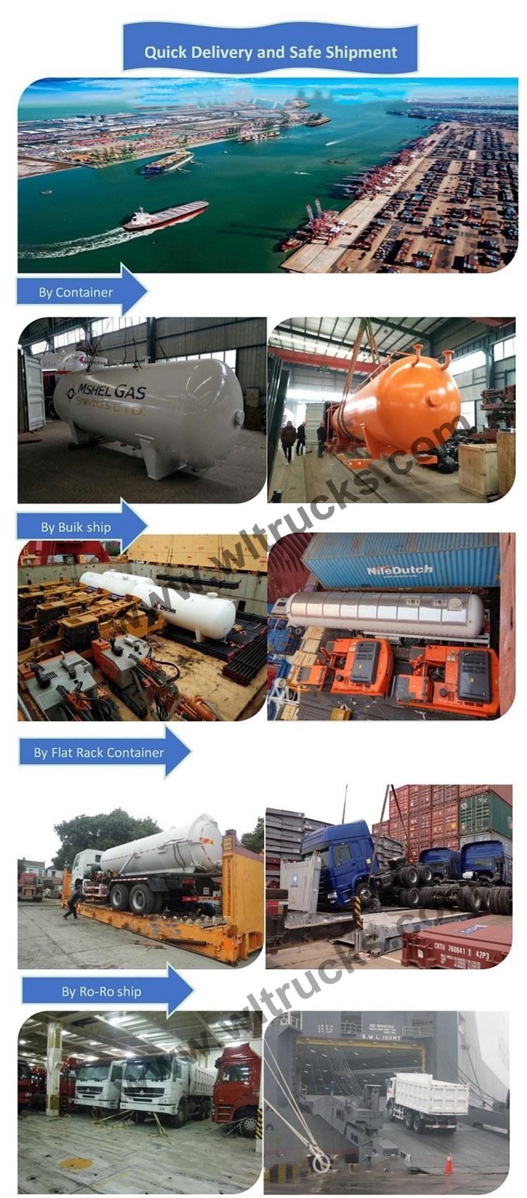 lpg storage tank shipping