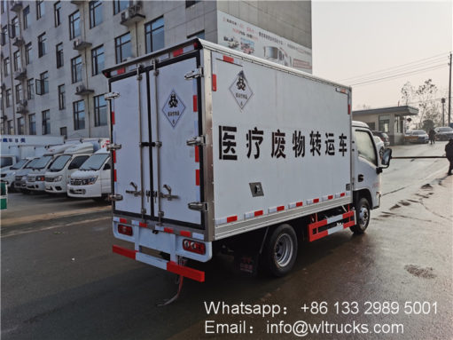 mini Medical waste truck