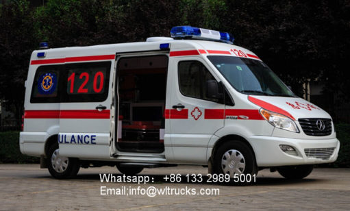 Jac mini ambulance vehicle