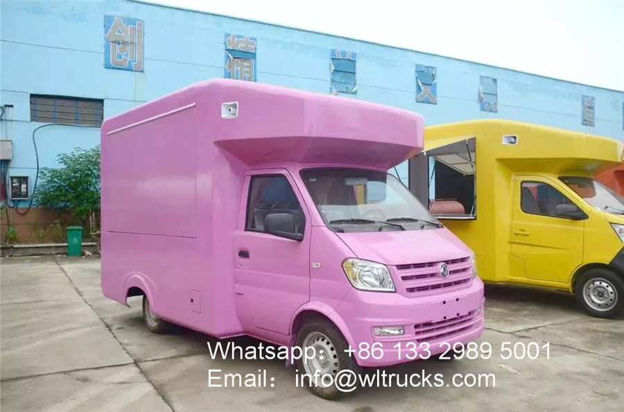 Dongfeng mini fast food truck - fuel truck,sewage suction truck,garbage