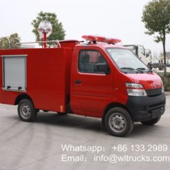 Changan mini pumper fire truck