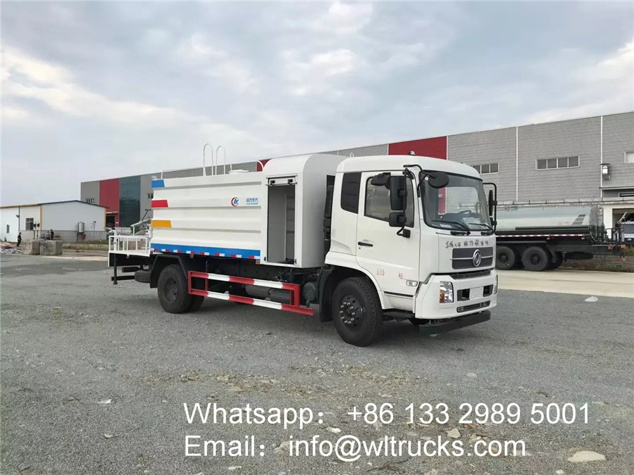 Dongfeng tianjin 12000liter 80m to 120m mobile disinfection vehicles
