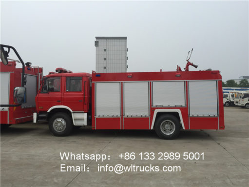 off Road Water Tank Fire Truck