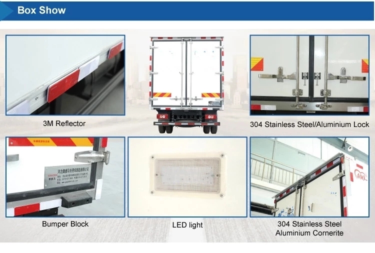 refrigerated truck Bodywork details