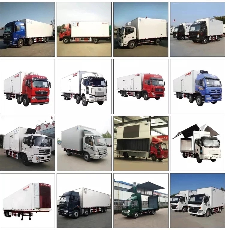 refrigerated truck product Display