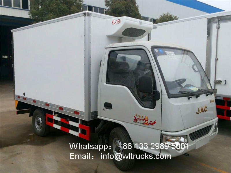 JAC small refrigerator box truck