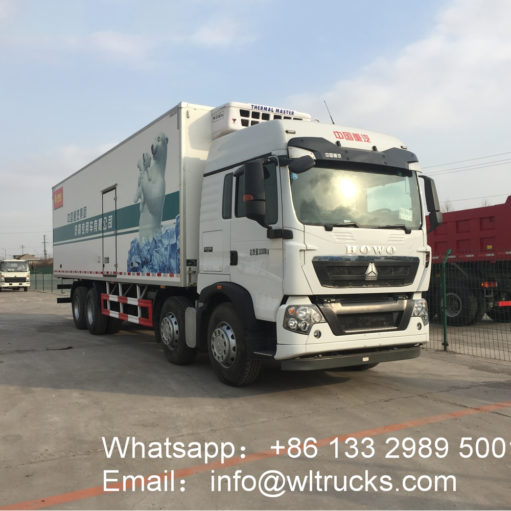 30ft Sinotruk HOWO 25 ton to 30 ton refrigerator freezer truck