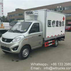 Foton small gasoline Medical waste truck