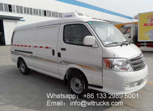 Foton fengjing 5m3 small frozen food truck