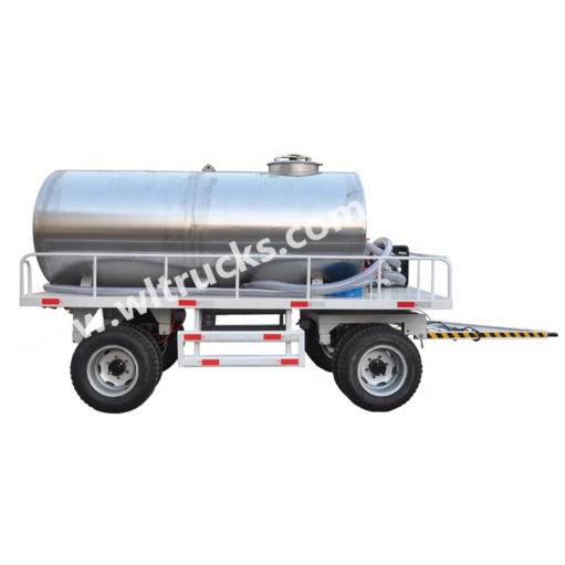 stainless steel water tank trailer