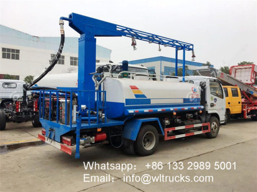 vehicle disinfection system fogger spray truck