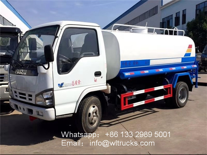ISUZU 600P 8000 liter water delivery trucks