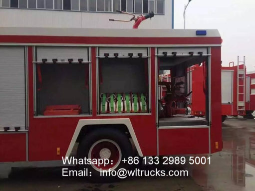 water pump fire truck