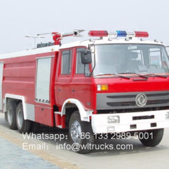 10 wheel Dongfeng 12 ton water tank fire fighting truck