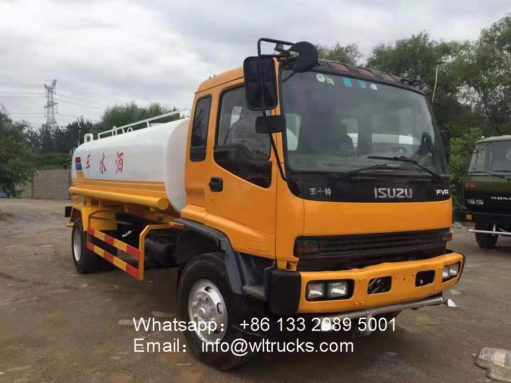 water tank truck