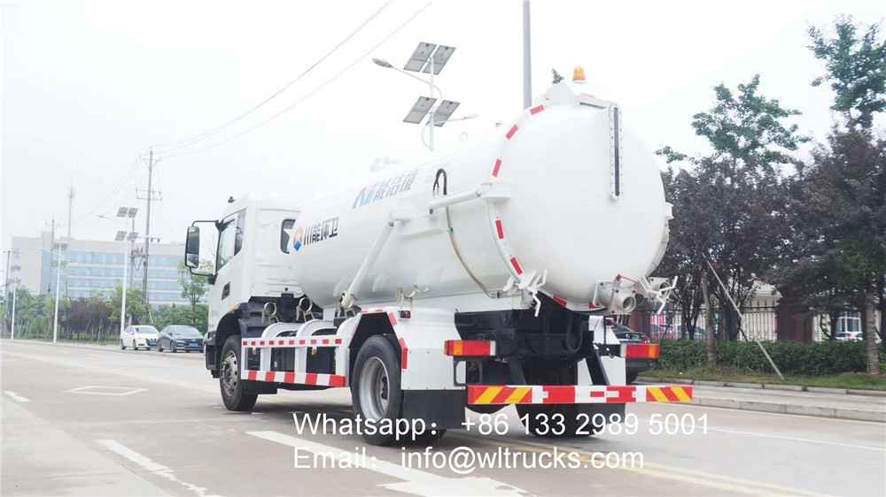 10 ton sewage suction truck