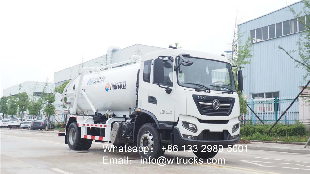 10 ton to 12 ton vacuum truck