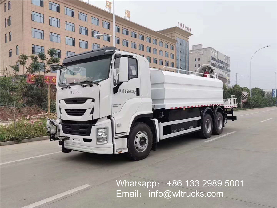 10 wheel ISUZU 16000liters disinfection truck