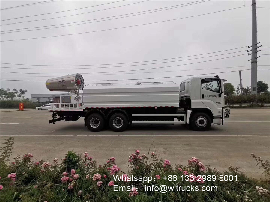 10 wheel disinfection truck