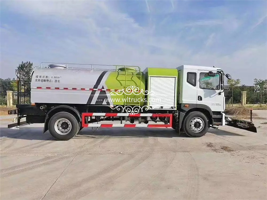 10m3 Electric cleaning truck
