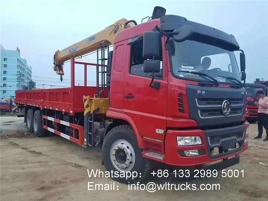 12 ton Straight Arm Truck mounted Crane