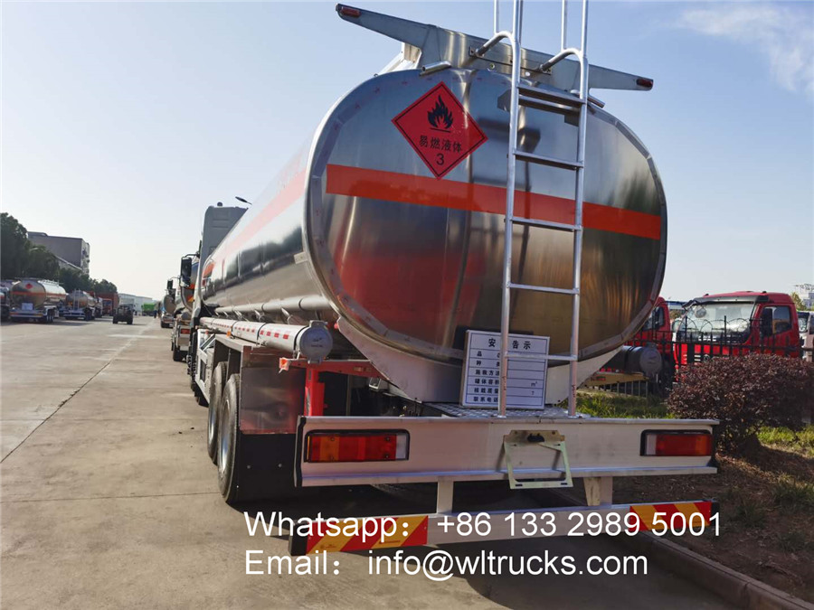 12 wheel Aluminum oil tank truck