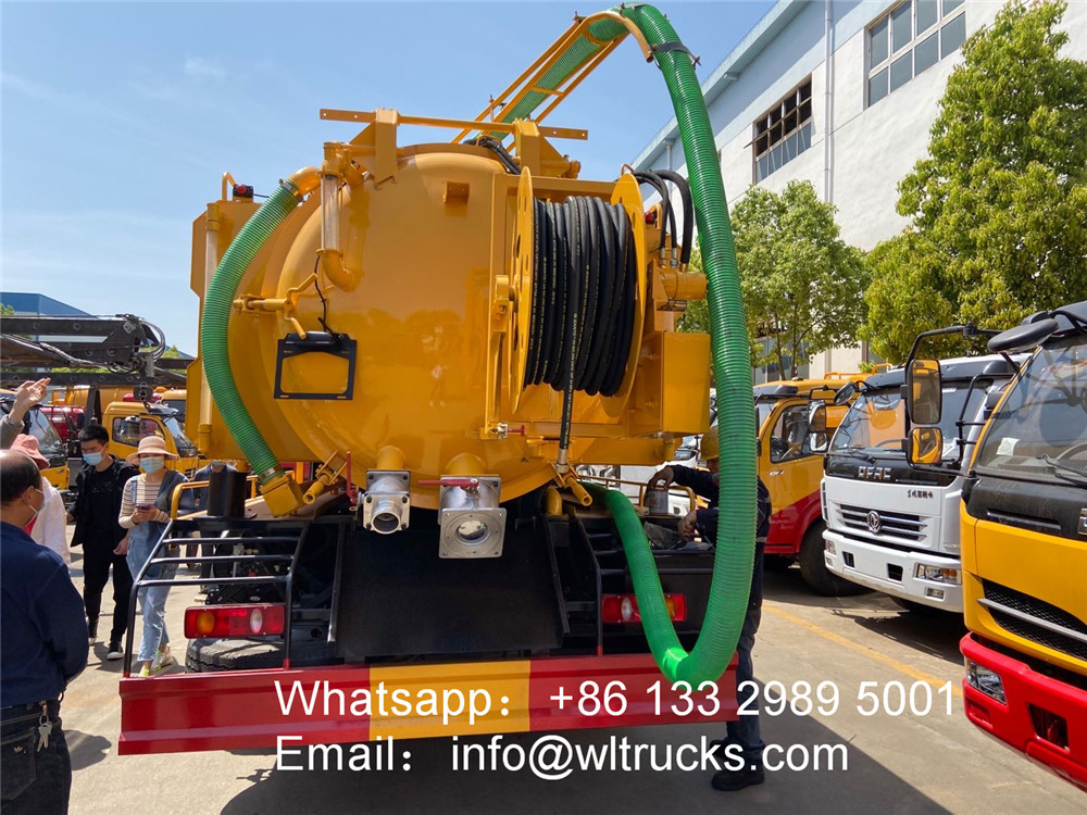 12000L sewer suciton truck