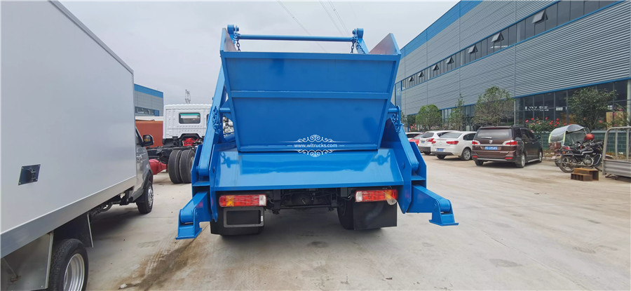 12m3 Swing arm garbage truck