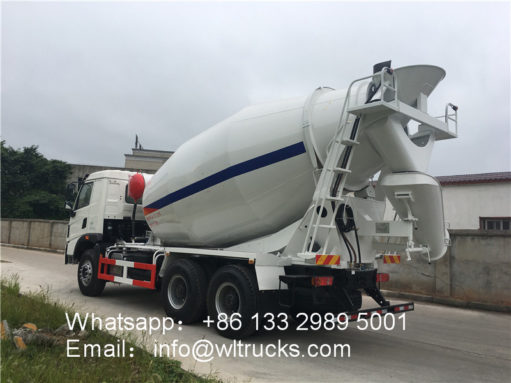 12m3 concrete mixer truck