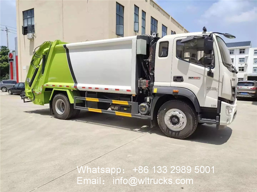 12ton garbage truck