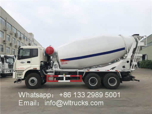6x4 Foton Auman 14m3 Cement Transport Truck