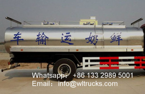 15cbm Milk Tanker truck