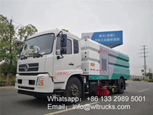 16 ton road washing sweeper