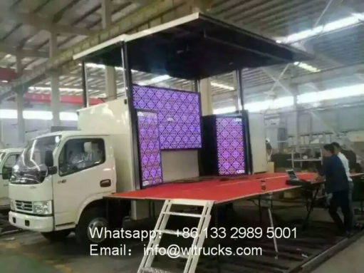 18 square meters stage truck