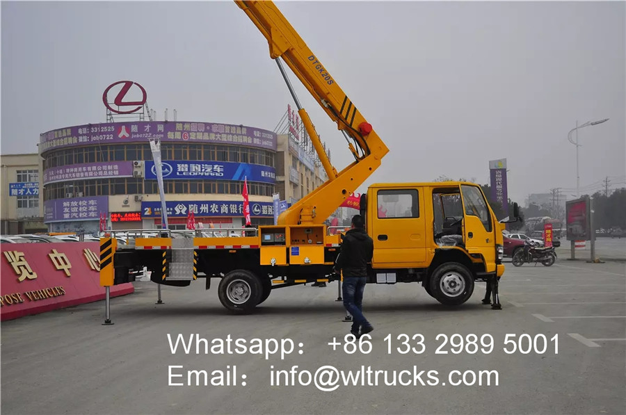 18m aerial work truck