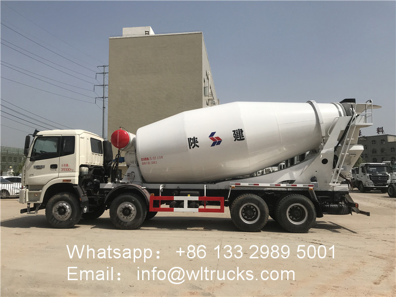 8x4 Foton Auman 16m3 18m3 Concrete mixer truck