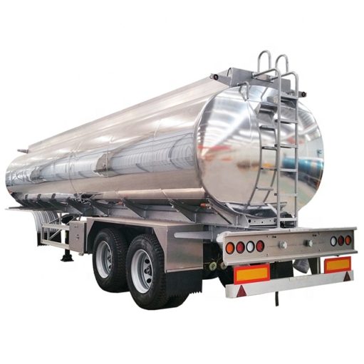 2 Axles 35000 liter Stainless Steel Milk Tanker Trailer