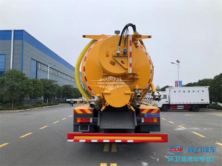 20000liters water and dry vacuum tanker truck