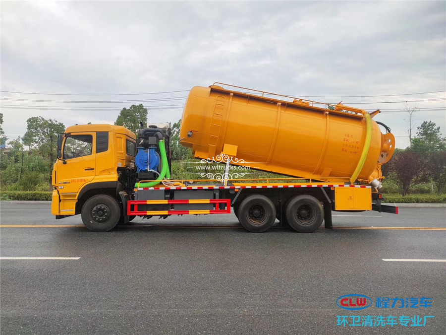 20cbm vacuum tanker truck