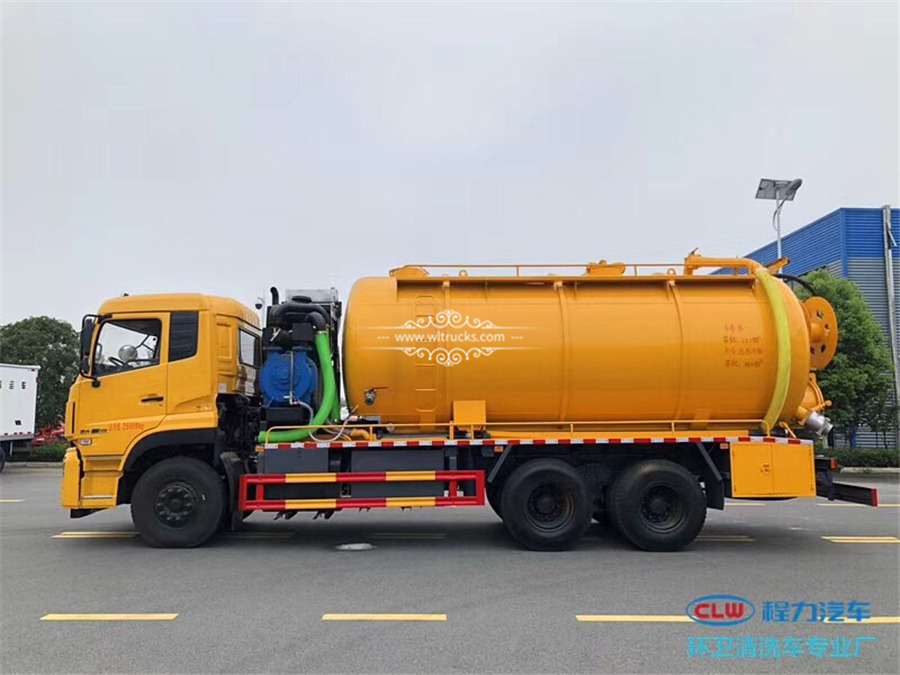 20cbm water and dry vacuum tanker truck