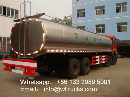 25 ton milk tank truck