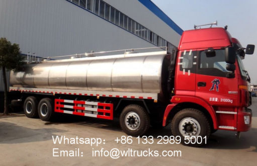 25000L milk tank truck