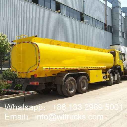 25m3 fresh milk tank truck