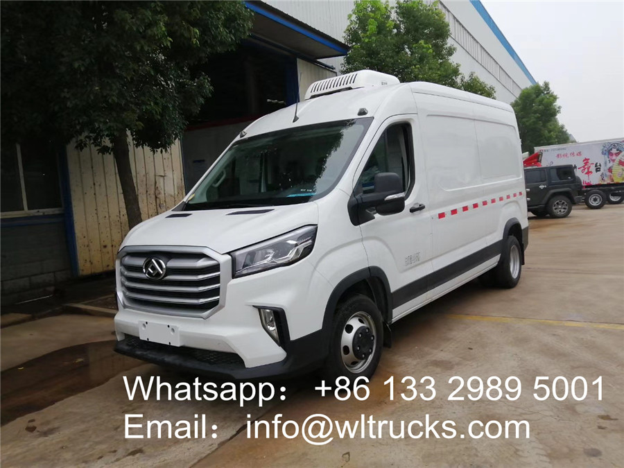 3 ton minibus refrigerated truck