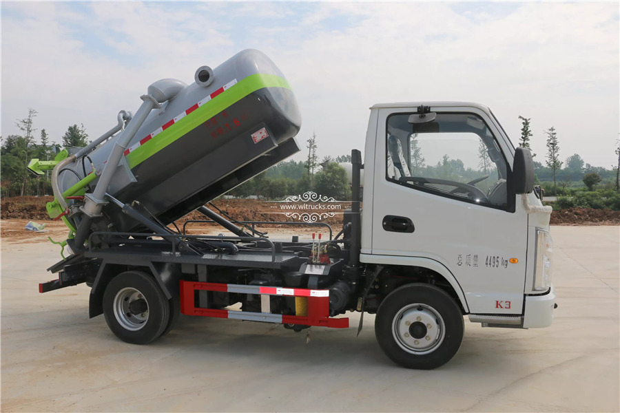 3000l vacuum truck