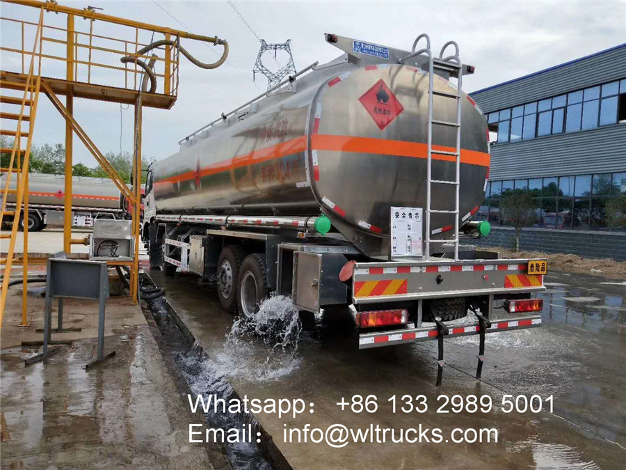 32000L Aluminum oil tanker truck